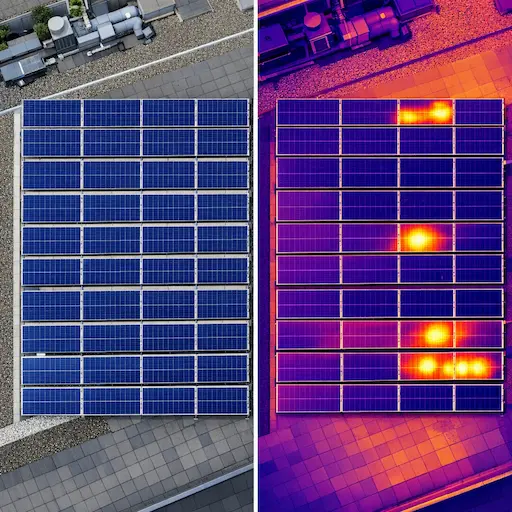 PVAnlage-mit-ThermografieAnalyse